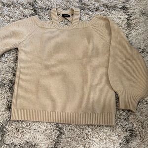 VICI peekaboo shoulder sweater